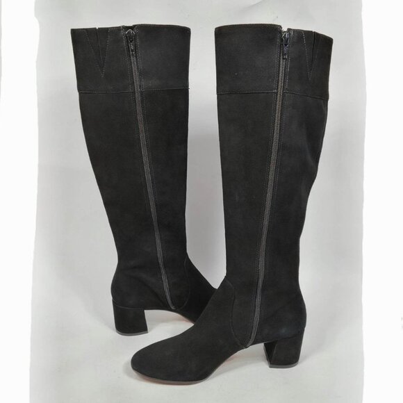 ANTONIO MELANI Black Heeled Boots - Picture 2 of 12